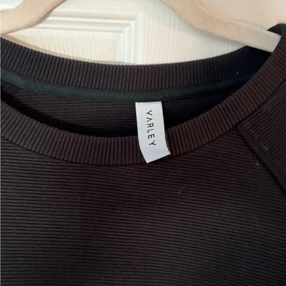 Varley Black Sweatshirt with Gold Zippers - Picture 12 of 14